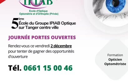 Ouverture Campus IPIAB Optique Tanger